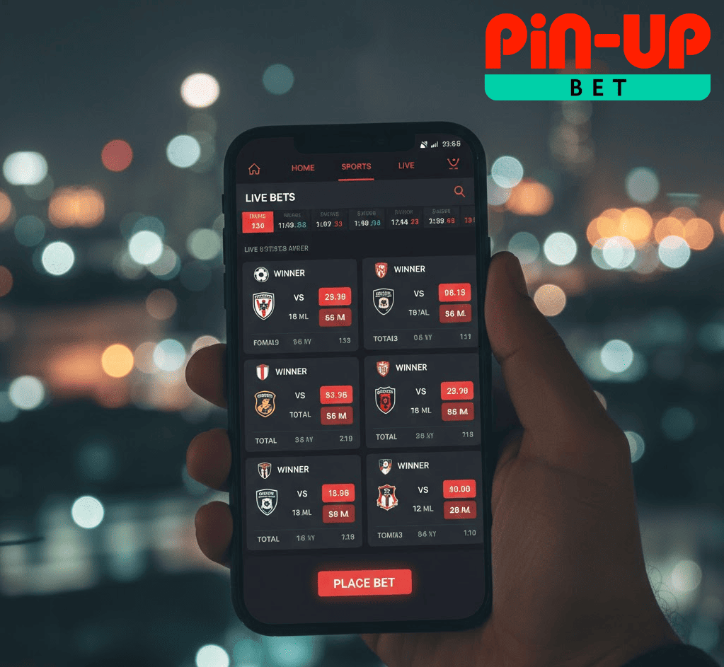 Pin Up Bet App Interface